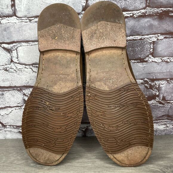 Tommy Bahama Felton Tan Brown Leather Perforated Casual Loafers Men 11M US/44EU main image 6
